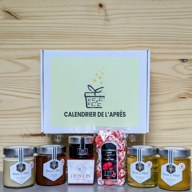 Calendrier de l'Après Chocolat et Douceurs : miel, coquelicot de Nemours et chocolats artisanaux